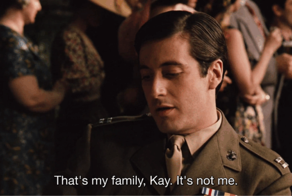 Michael Corleone dans Le Parrain, métaphore de l'ombre refusée qui finit par dévorer - psychologie jungienne