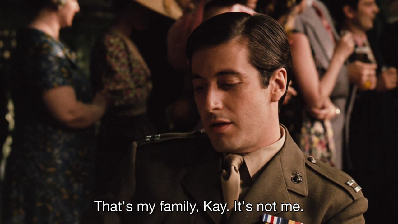 Qui vous pensez être vs qui vous êtes vraiment : la tragédie de Michael Corleone